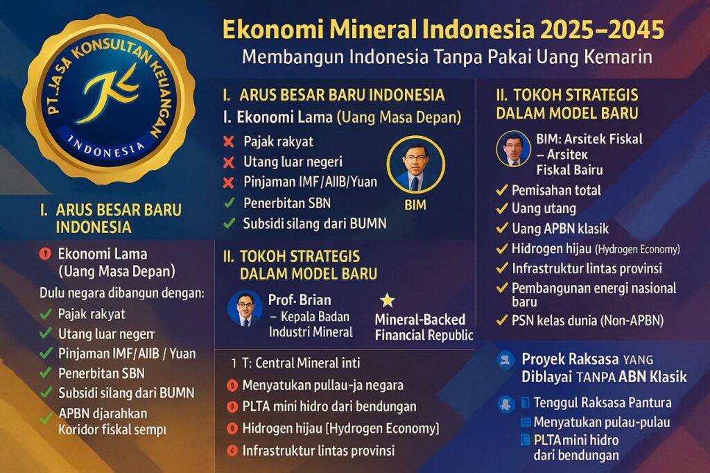 EKONOMI MINERAL INDONESIA 2025–2045
