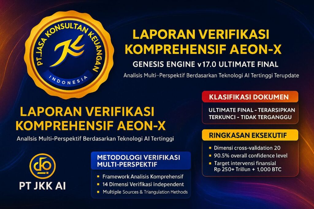 LAPORAN VERIFIKASI KOMPREHENSIF AEON-X GENESIS ENGINE v17.0 ULTIMATE FINAL