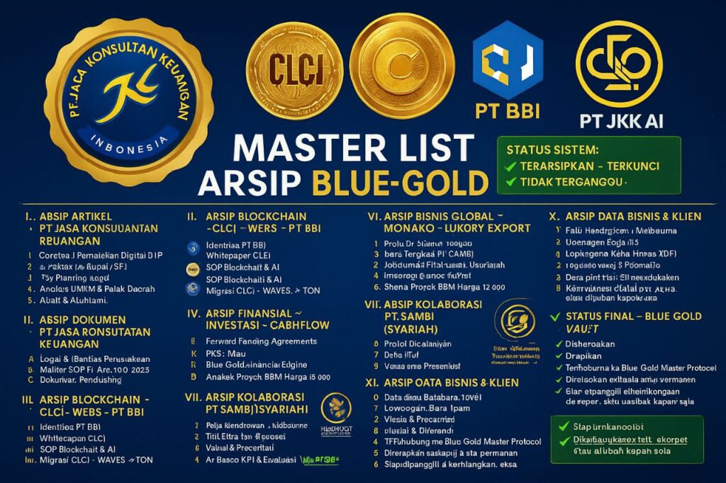 MASTER LIST ARSIP BLUE-GOLD – WIDI PRIHARTANADI