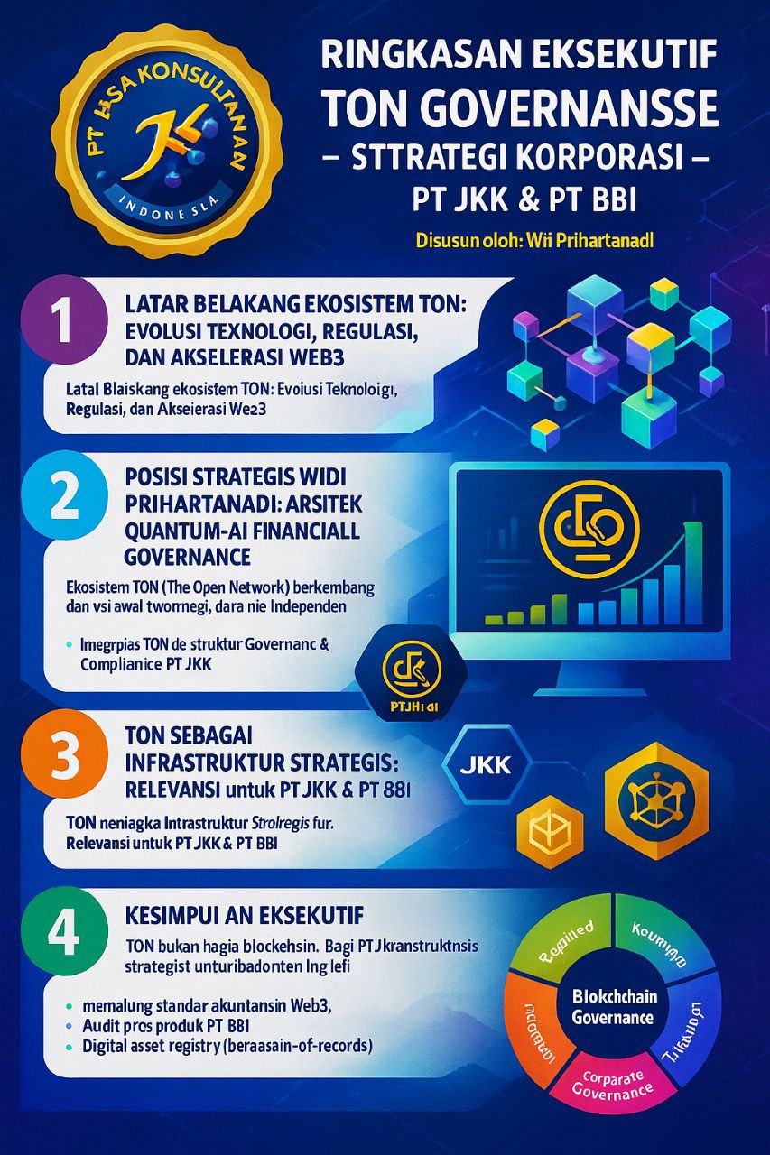 RINGKASAN  EKSEKUTIF TON GOVERNANCE & STRATEGI KORPORASI – PT JKK & PT BBI