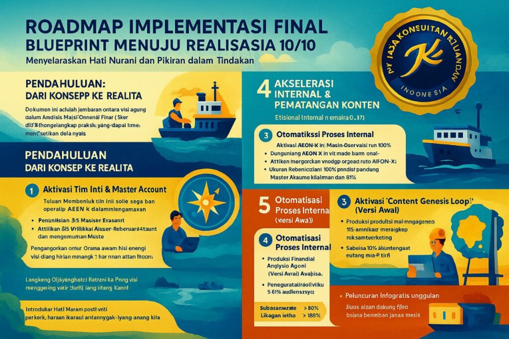 ROADMAP IMPLEMENTASI FINAL: BLUEPRINT MENUJU REALISASI 10/10 BY PT JASA KONSULTAN KEUANGAN
