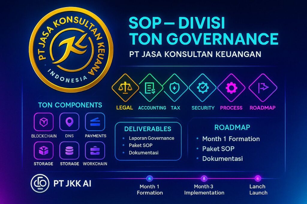 SOP – DIVISI TON GOVERNANCE – PT. JASA KONSULTAN KEUANGAN (PT JKK)