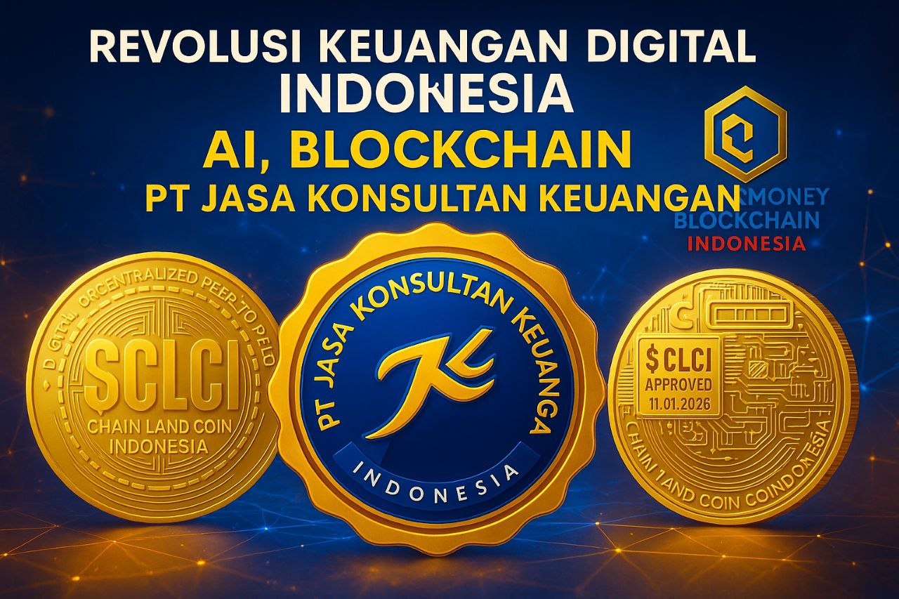 Revolusi Keuangan Digital Indonesia AI, Blockchain & PT Jasa Konsultan Keuangan