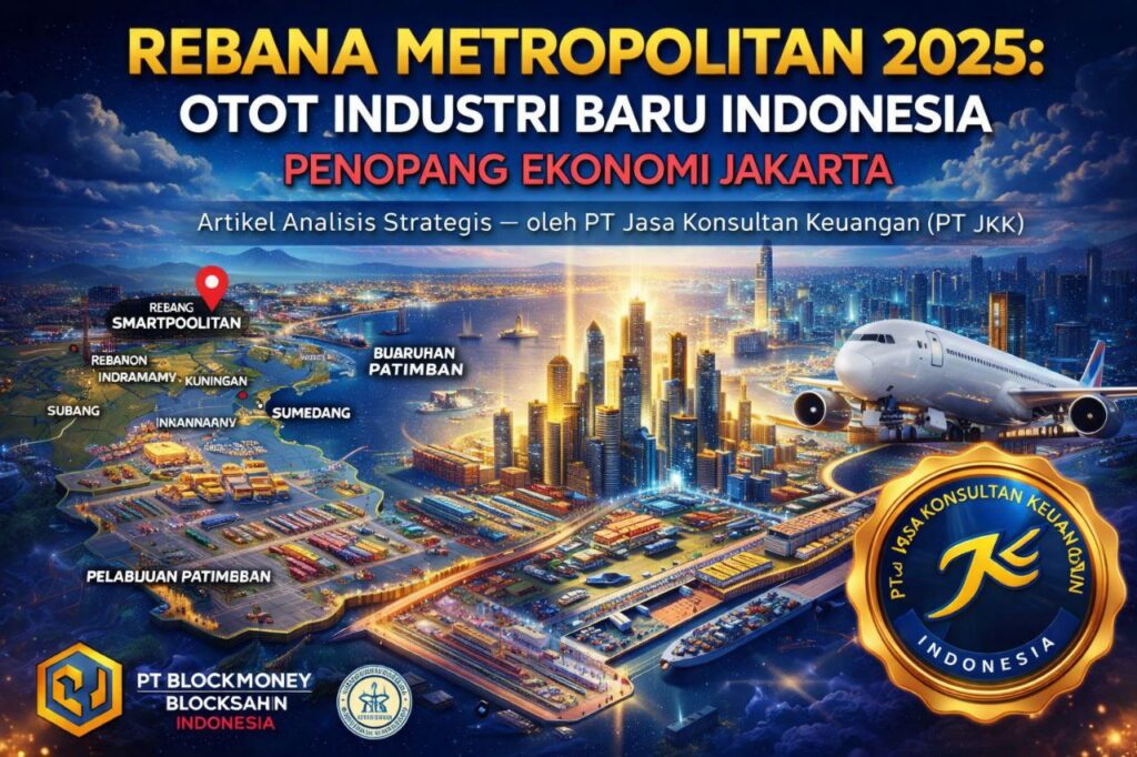 Rebana Metropolitan 2025: Otot Industri Baru Indonesia Penopang Ekonomi Jakarta Artikel Analisis Strategis oleh PT Jasa Konsultan Keuangan (PT JKK)