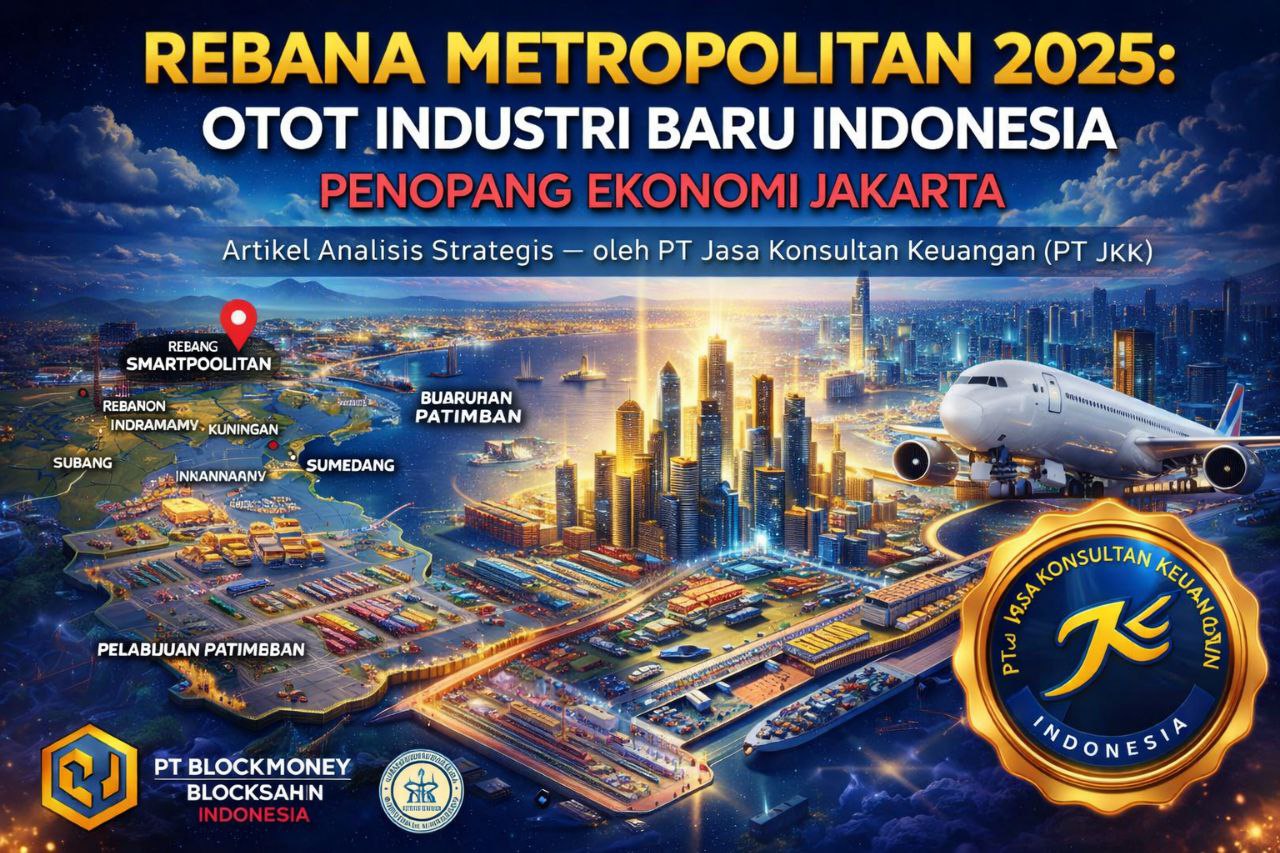 Rebana Metropolitan 2025: Otot Industri Baru Indonesia Penopang Ekonomi Jakarta Artikel Analisis Strategis oleh PT Jasa Konsultan Keuangan (PT JKK)
