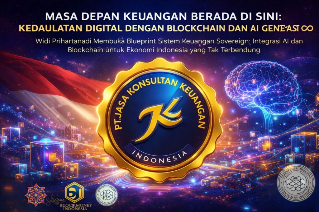 MASA DEPAN KEUANGAN BERADA DI SINI: KEDAULATAN DIGITAL DENGAN BLOCKCHAIN DAN AI GENERASI BY PT JASA KONSULTAN KEUANGAN