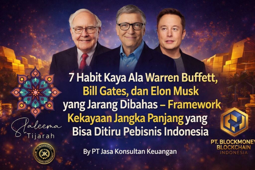 7 Habit Kaya Ala Warren Buffett, Bill Gates, dan Elon Musk yang Jarang Dibahas — Framework Kekayaan Jangka Panjang yang Bisa Ditiru Pebisnis Indonesia By PT Jasa Konsultan Keuangan
