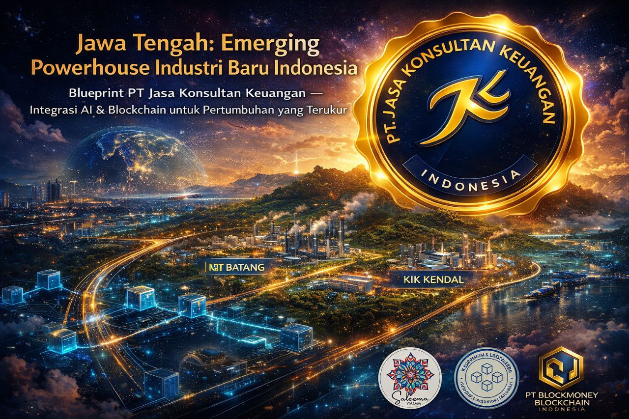 Jawa Tengah: Emerging Powerhouse Industri Baru Indonesia Blueprint PT Jasa Konsultan Keuangan — Integrasi AI & Blockchain untuk Pertumbuhan yang Terukur