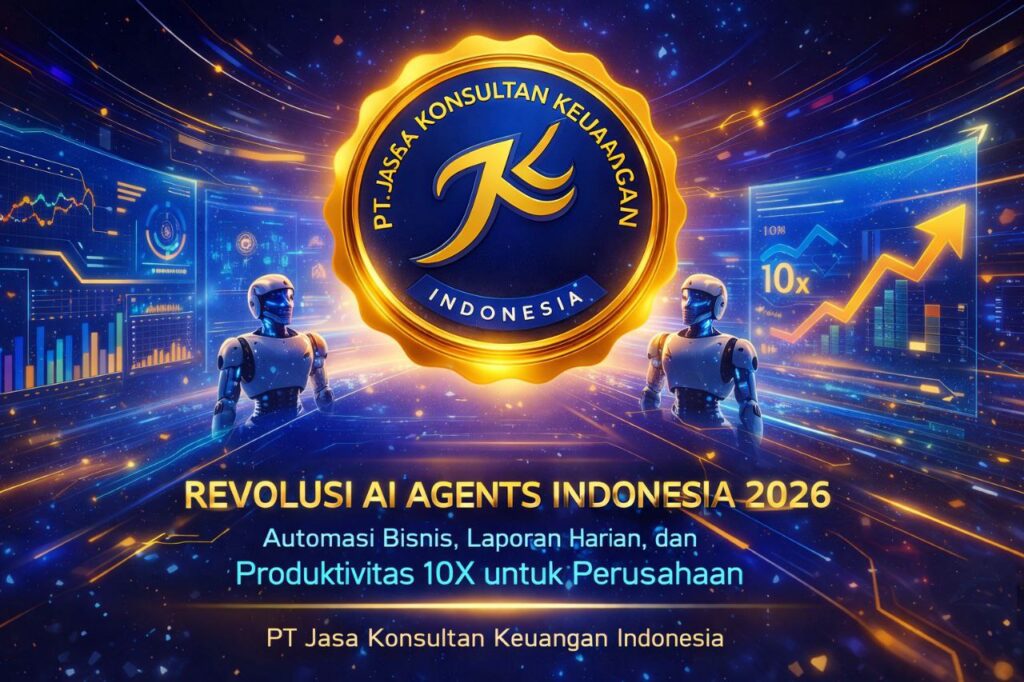 Revolusi AI Agents Indonesia 2026: Automasi Bisnis, Laporan Harian, dan Produktivitas 10X untuk Perusahaan — PT Jasa Konsultan Keuangan
