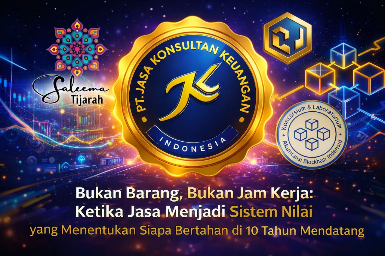 Bukan Barang, Bukan Jam Kerja: Ketika Jasa Menjadi Sistem Nilai yang Menentukan Siapa Bertahan di 10 Tahun Mendatang By PT Jasa Konsultan Keuangan