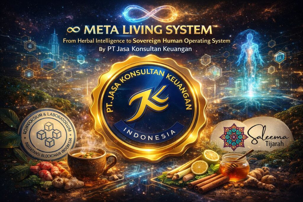 ∞ META LIVING SYSTEM™ From Herbal Intelligence to Sovereign Human Operating System By PT Jasa Konsultan Keuangan