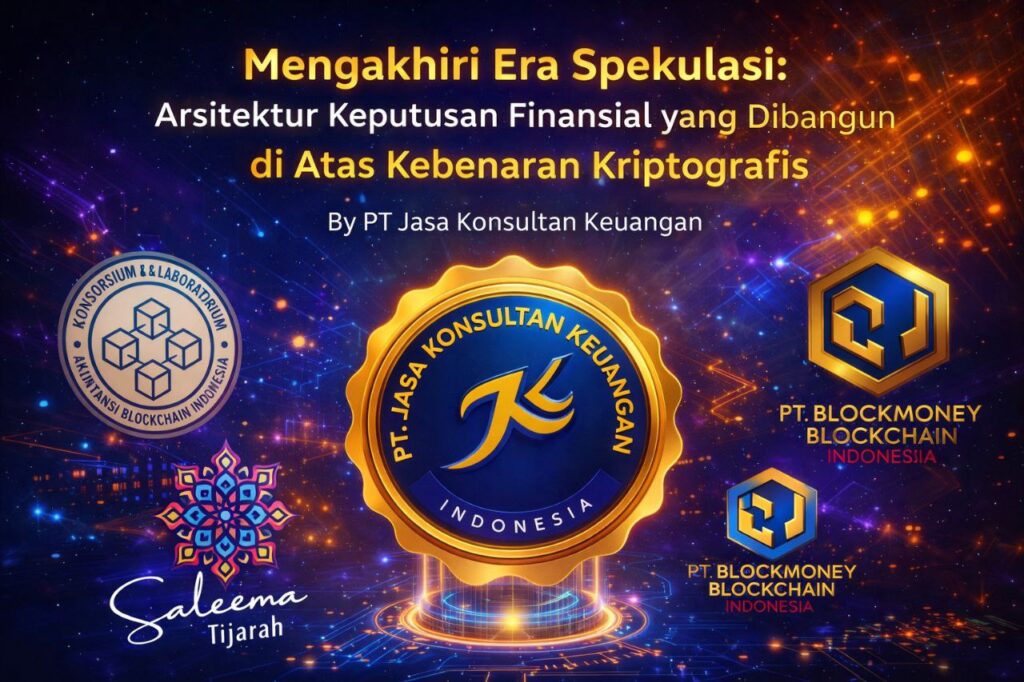 MENGAKHIRI ERA SPEKULASI: ARSITEKTUR KEPUTUSAN FINANSIAL YANG DIBANGUN DI ATAS KEBENARAN KRIPTOGRAFIS V1 BY PT JASA KONSULTAN KEUANGAN