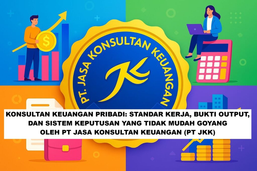 KONSULTAN KEUANGAN PRIBADI: STANDAR KERJA, BUKTI OUTPUT, DAN SISTEM KEPUTUSAN YANG TIDAK MUDAH GOYANG OLEH PT JASA KONSULTAN KEUANGAN (PT JKK)