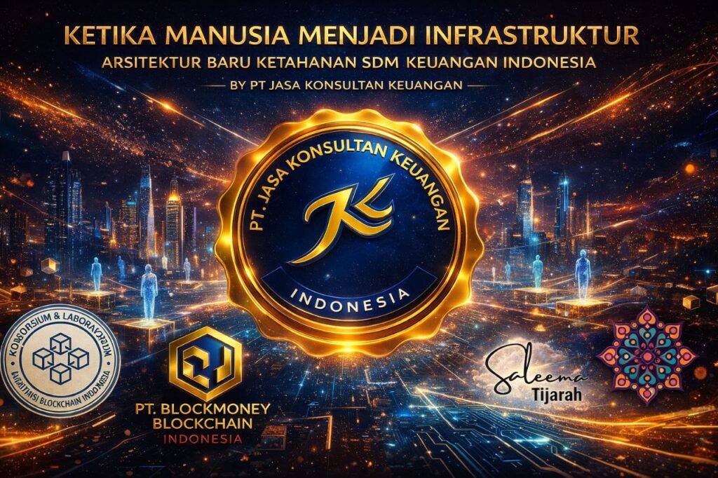 KETIKA MANUSIA MENJADI INFRASTRUKTUR ARSITEKTUR BARU KETAHANAN SDM KEUANGAN INDONESIA BY PT JASA KONSULTAN KEUANGAN