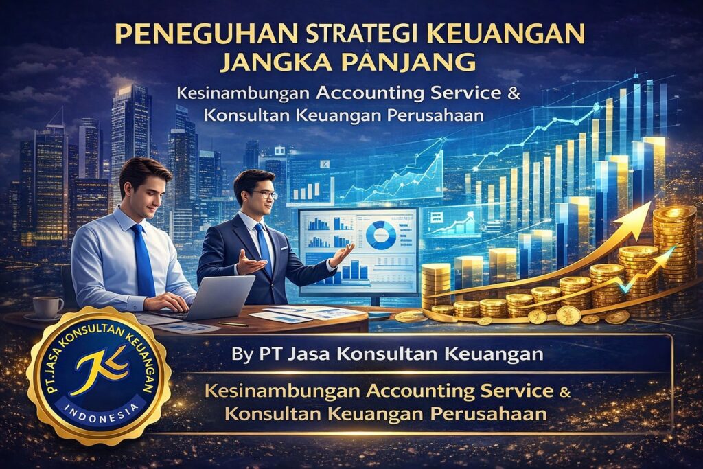PENEGUHAN STRATEGI KEUANGAN JANGKA PANJANG KESINAMBUNGAN ACCOUNTING SERVICE & KONSULTAN KEUANGAN PERUSAHAAN BY PT JASA KONSULTAN KEUANGAN