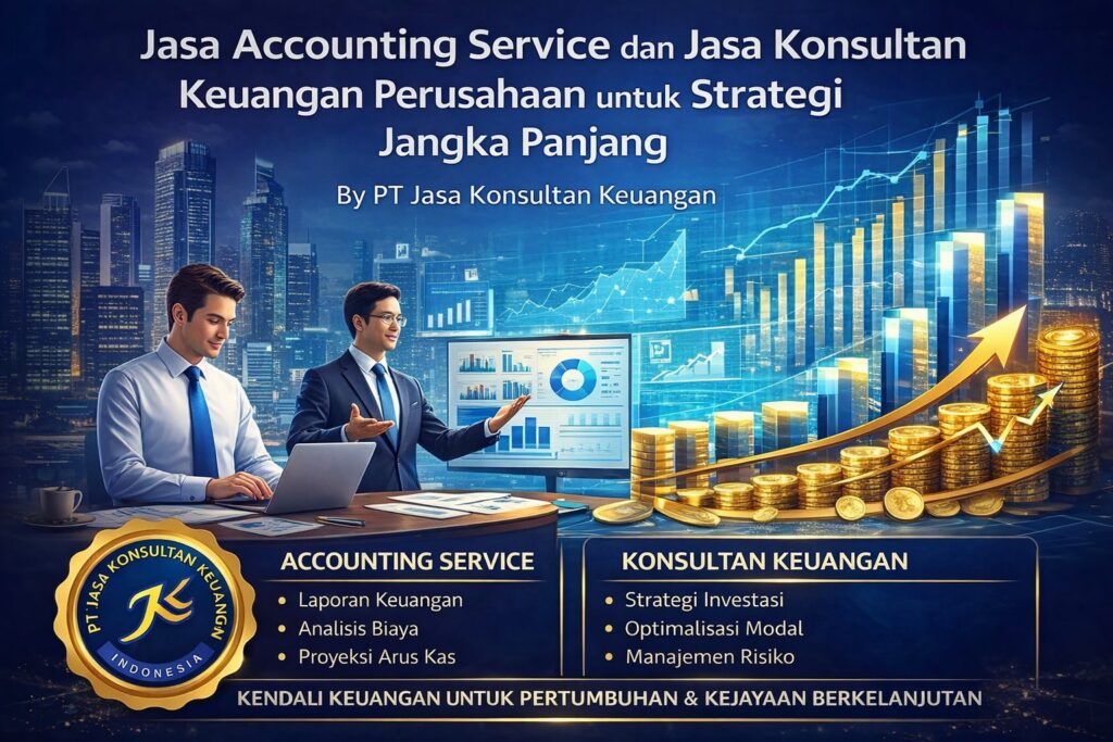 JASA ACCOUNTING SERVICE DAN JASA KONSULTAN KEUANGAN PERUSAHAAN UNTUK STRATEGI JANGKA PANJANG BY PT JASA KONSULTAN KEUANGAN