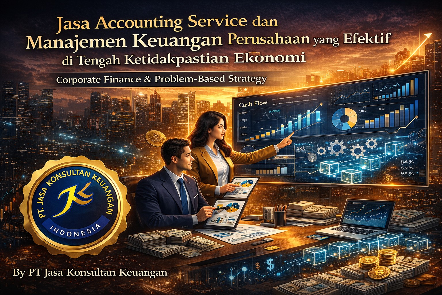 JASA ACCOUNTING SERVICE DAN MANAJEMEN KEUANGAN PERUSAHAAN YANG EFEKTIF DI TENGAH KETIDAKPASTIAN EKONOMI CORPORATE FINANCE & PROBLEM-BASED STRATEGY BY PT JASA KONSULTAN KEUANGAN