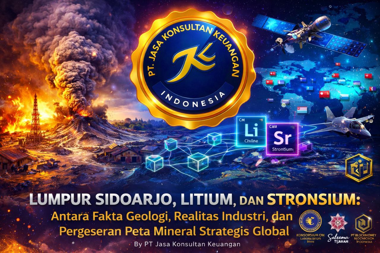 LUMPUR SIDOARJO, LITIUM, DAN STRONSIUM V2 : ANTARA FAKTA GEOLOGI, REALITAS INDUSTRI, DAN PERGESERAN PETA MINERAL STRATEGIS GLOBAL BY PT JASA KONSULTAN KEUANGAN