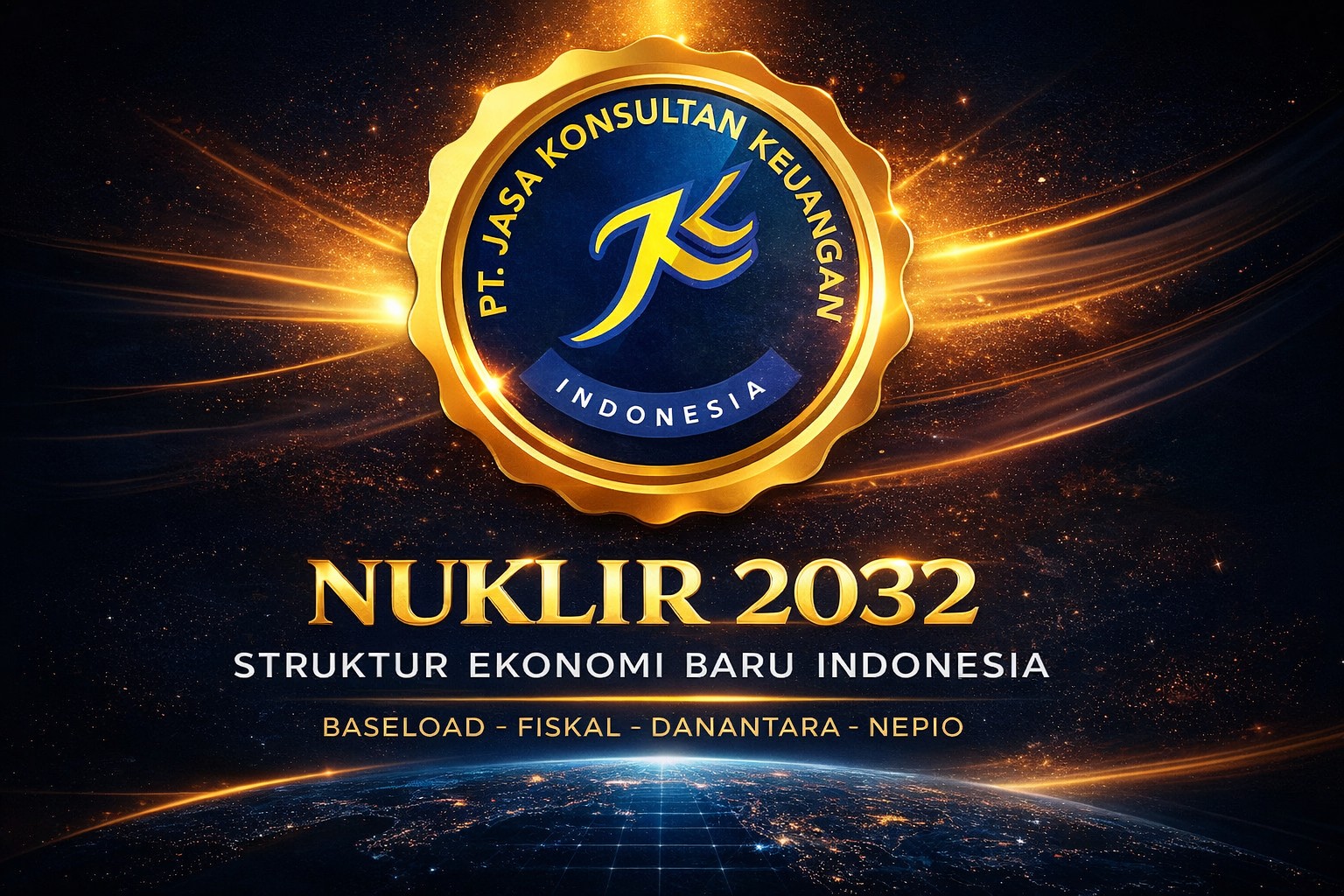 NUKLIR 2032: STRUKTUR EKONOMI BARU INDONESIA, BASELOAD STABIL, DAN ARSITEKTUR PEMBIAYAAN NEGARA BY PT JASA KONSULTAN KEUANGAN