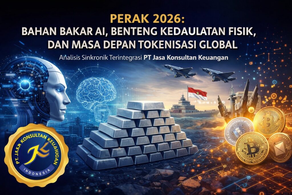 PERAK 2026: BAHAN BAKAR AI, BENTENG KEDAULATAN FISIK, DAN MASA DEPAN TOKENISASI GLOBAL ANALISIS SINKRONIK TERINTEGRASI PT JASA KONSULTAN KEUANGAN