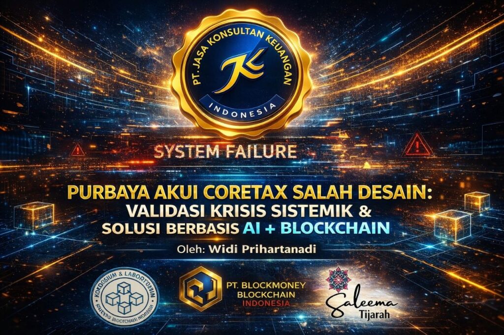 MENKEU AKUI CORETAX SALAH DESAIN: INI SAATNYA MERANCANG ULANG BEBAN PAJAK RAKYAT TANPA MELEMAHKAN NEGARA OLEH: TIM ANALISIS KEBIJAKAN FISKAL – PT JASA KONSULTAN KEUANGAN